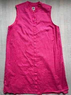 Anne Klein Hot Pink Sleeveless Dress